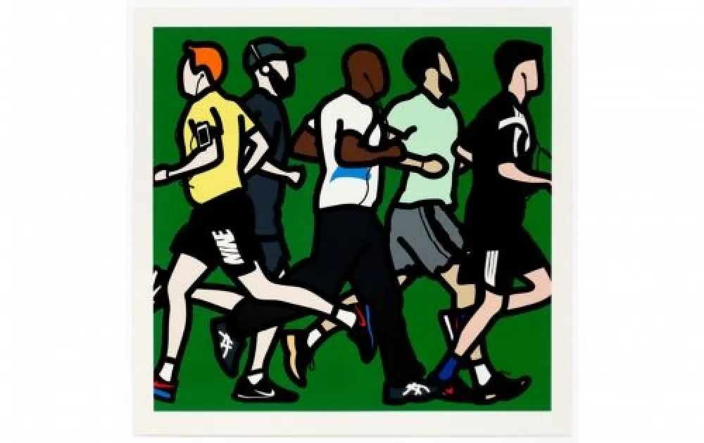 Многоэкземплярное Произведение Opie - Running Men