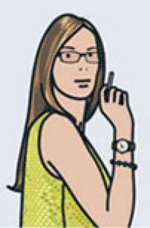 Сериграфия Opie - Ruth Smoking 2