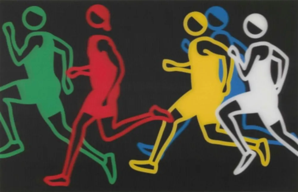 Многоэкземплярное Произведение Opie - Sprinters: Men sprinters 1