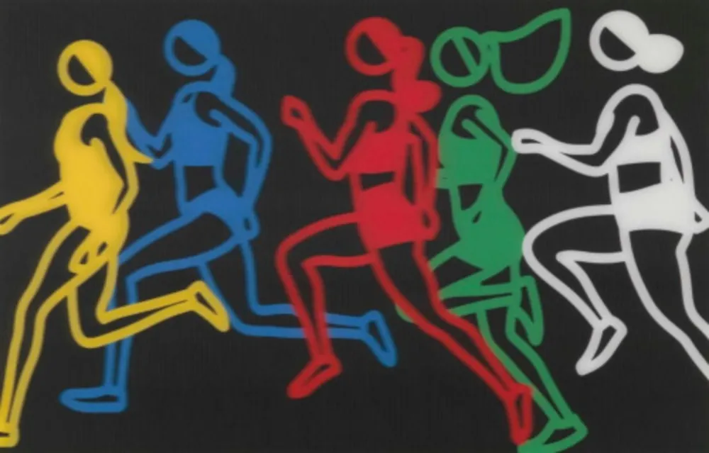 Многоэкземплярное Произведение Opie - Sprinters: Women sprinters 3