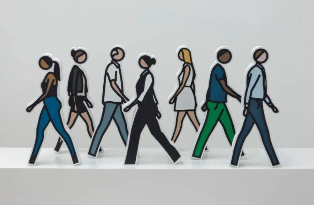 Нет Никаких Технических Opie - Walking Statuettes, full set of 7