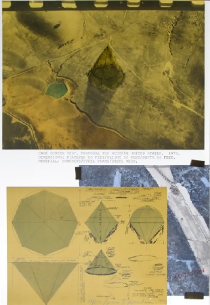 Литография Oppenheim - Cage Screen Test