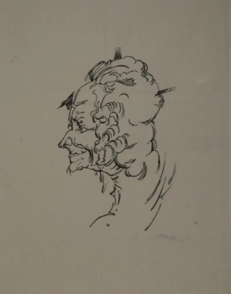 Гравюра На Дереве Oppenheimer - Voltaire