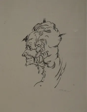 Гравюра На Дереве Oppenheimer - Voltaire