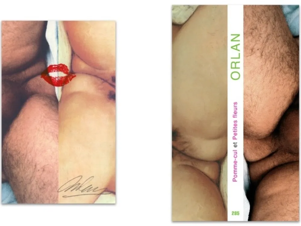 Иллюстрированная Книга Orlan - L'art en écrit