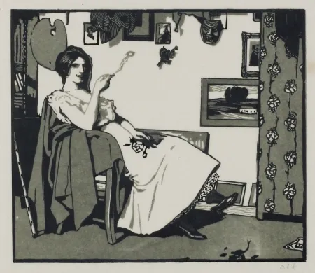 Гравюра На Дереве Orlik - Kleine Holzschnitte 1896-99 (Small Woodcuts)