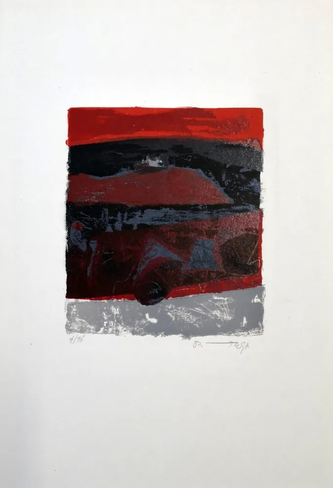 Литография Ortega - Exodus