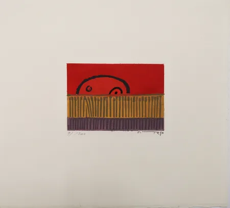 Офорт Ortega - Siepe