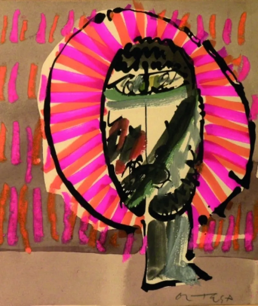 Литография Ortega - Volto