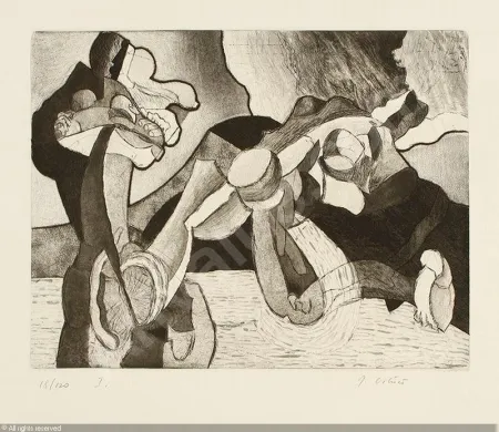 Офорт И Аквитанта Ortner - Douze gravures