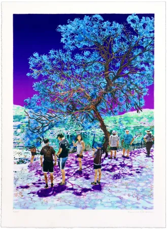 Литография Orzelek - Sans titre