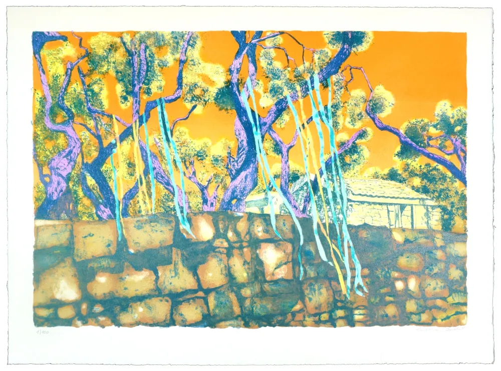 Литография Orzelek - Wishing Trees