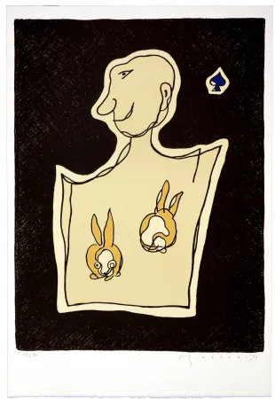 Литография Otsuki - As de pique