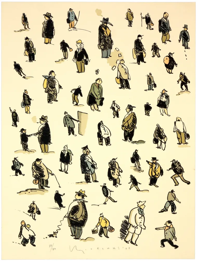 Литография Otsuki - Personnage