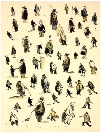 Литография Otsuki - Personnage