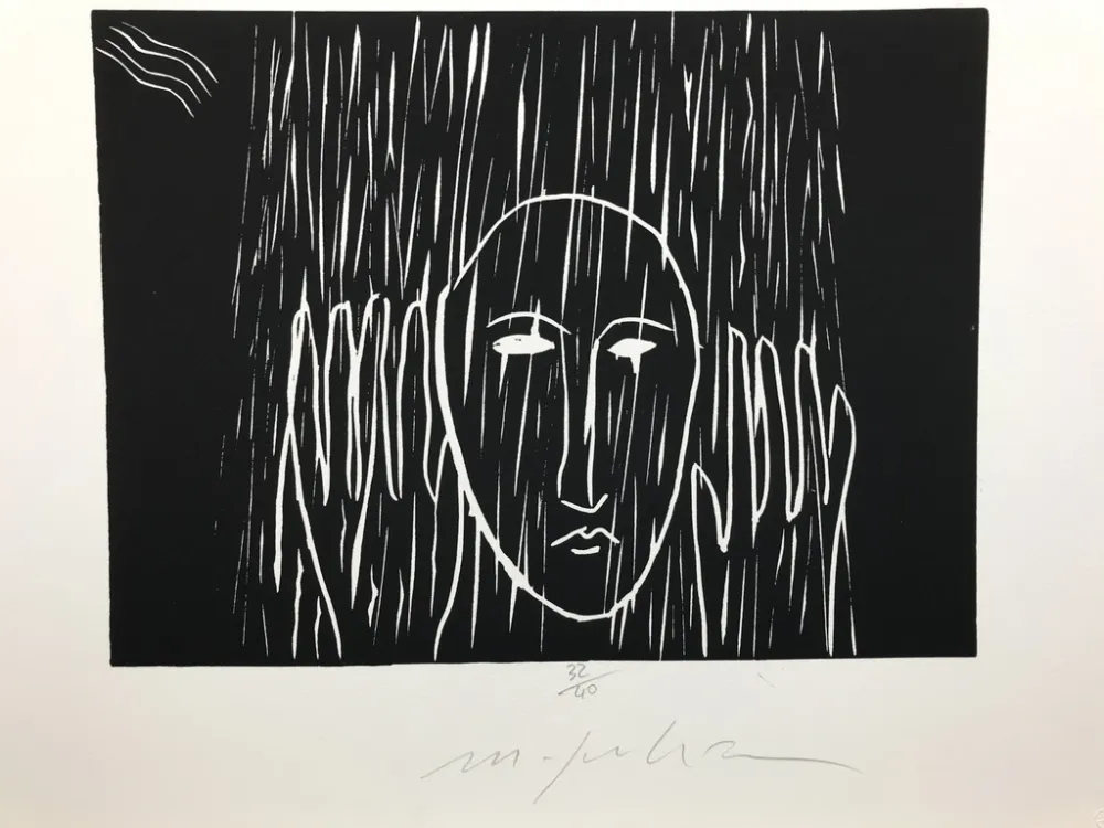 Гравюра Paladino - Acquario