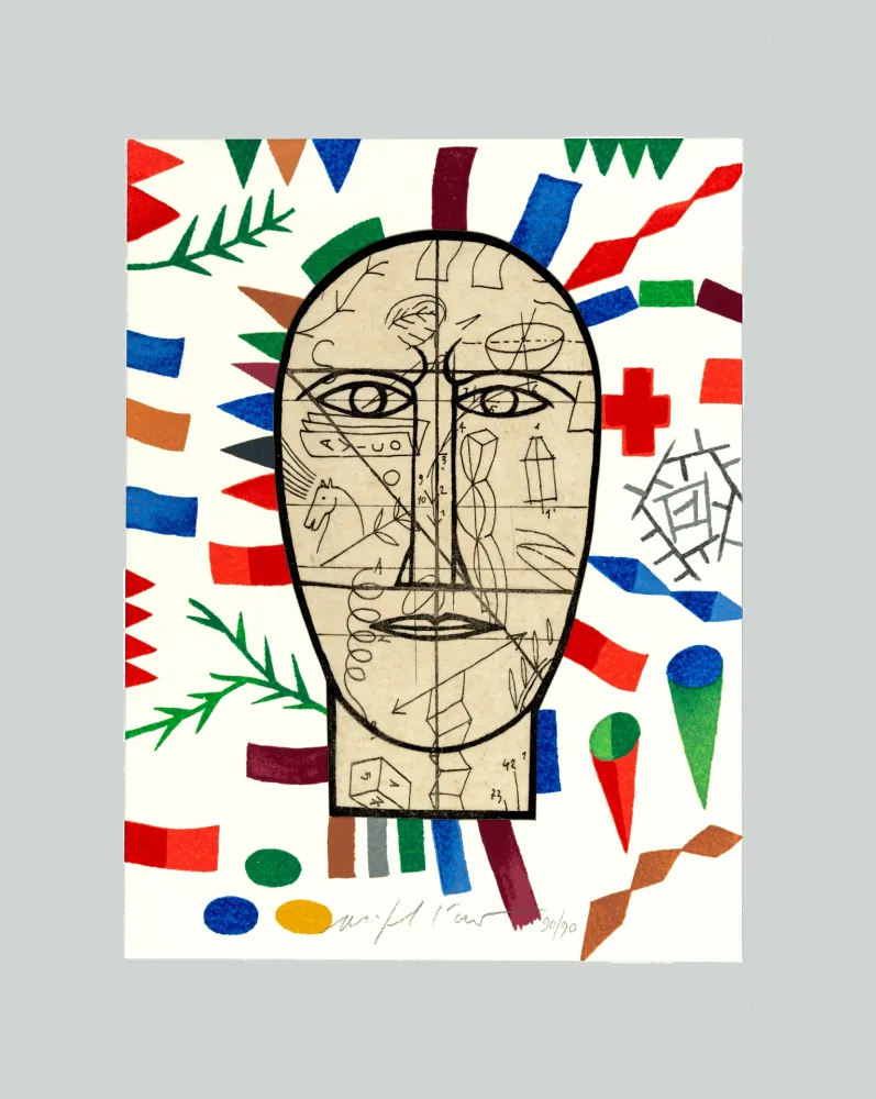 Сериграфия Paladino - Allegretto