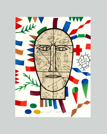 Сериграфия Paladino - Allegretto