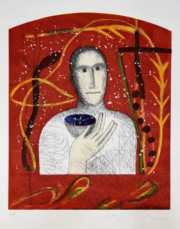 Офорт И Аквитанта Paladino - Astronomico 