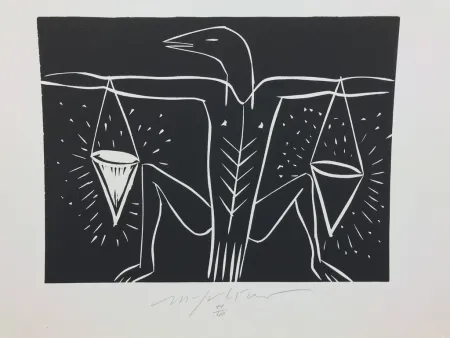 Гравюра Paladino - Bilancia