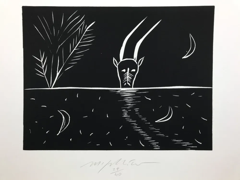 Гравюра Paladino - Capricorno