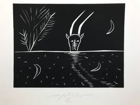 Гравюра Paladino - Capricorno