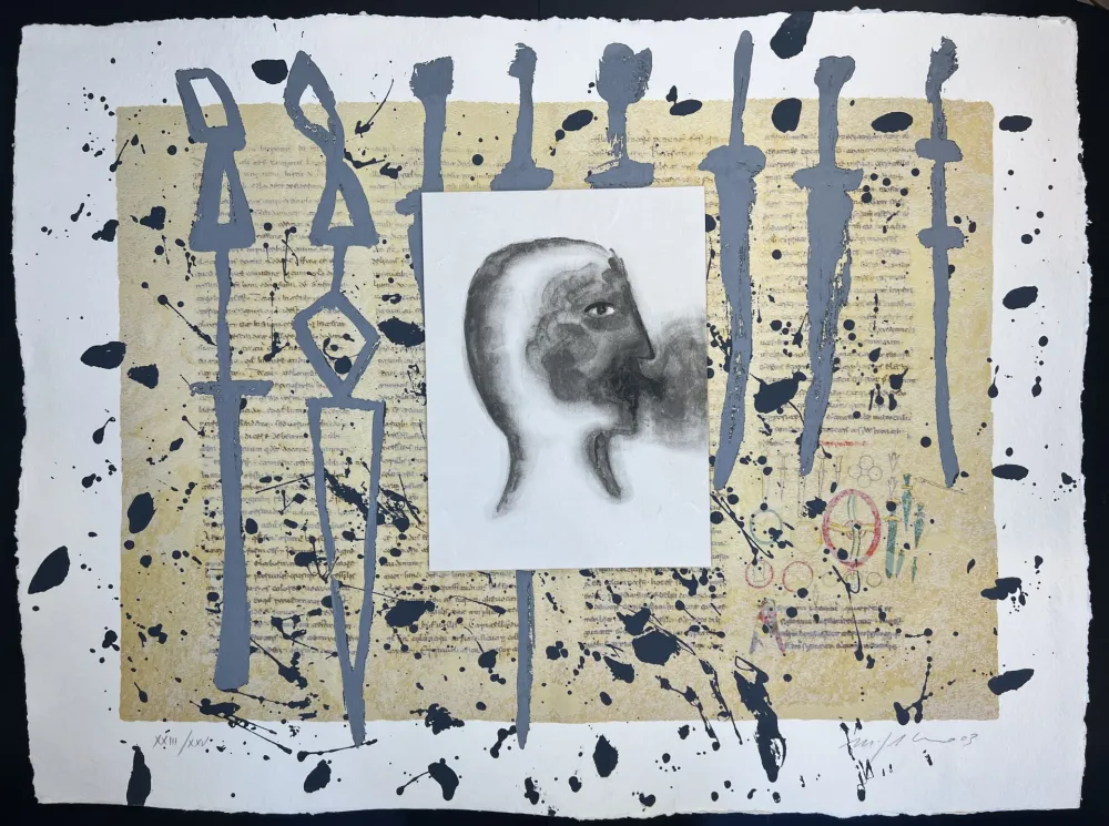 Многоэкземплярное Произведение Paladino - ( complete folder containing 8 works ) RABANUS MAURUS - De Universo