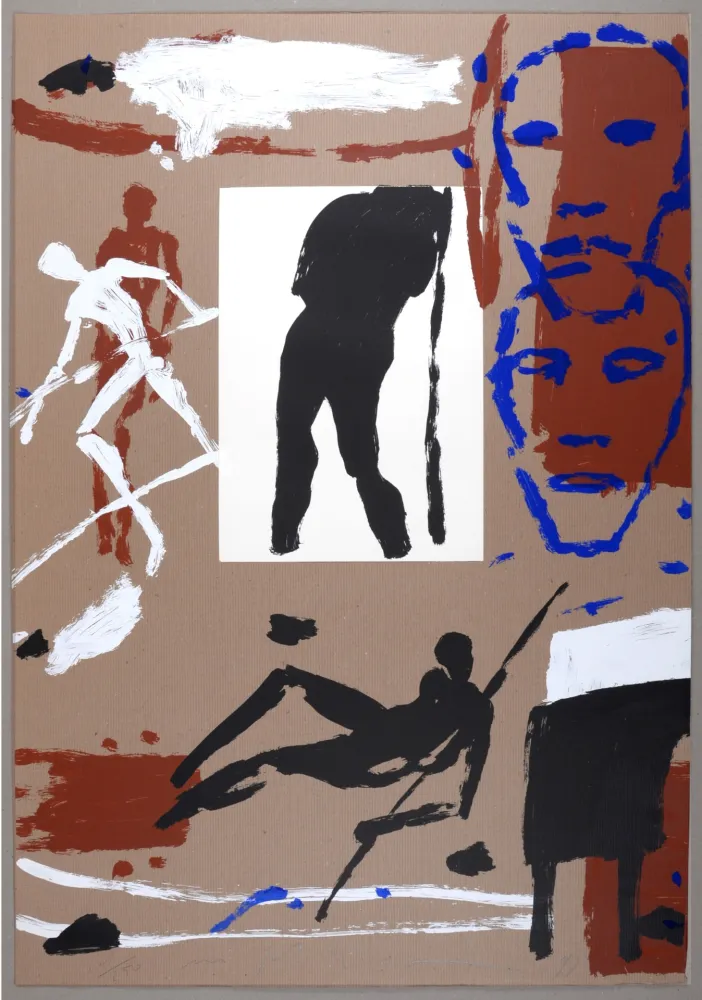 Сериграфия Paladino - Composition