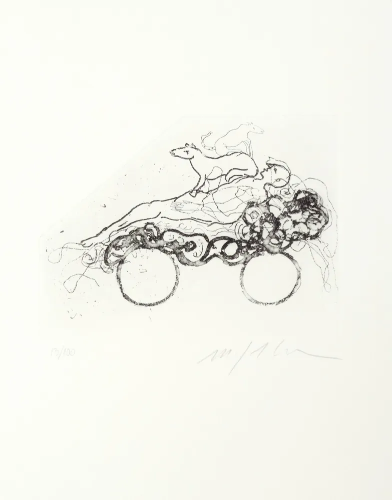 Офорт Paladino - Composition