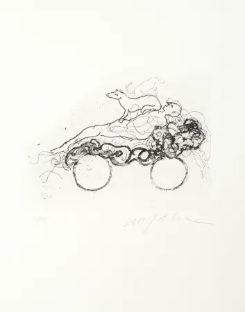 Офорт Paladino - Composition