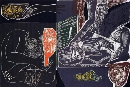 Линогравюра Paladino - Dedalus