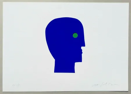 Сериграфия Paladino - I volti