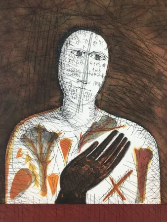 Офорт И Аквитанта Paladino - Matematico