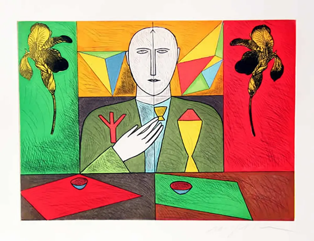 Офорт И Аквитанта Paladino - Mathematico 5