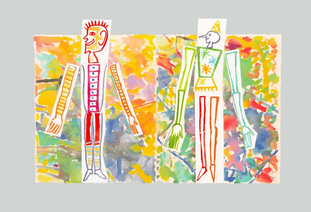 Сериграфия Paladino - Pinocchio