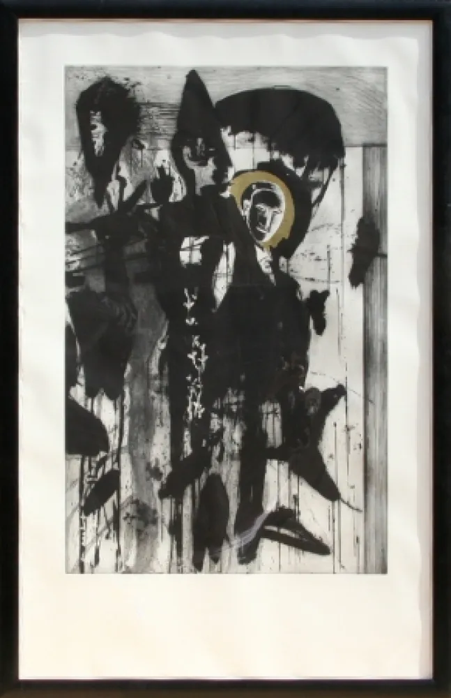 Гравюра Paladino - Poeta Occidentale - Triptych #2