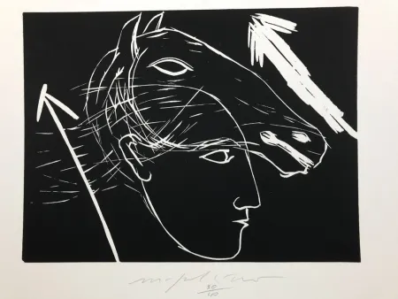 Гравюра Paladino - Sagittario