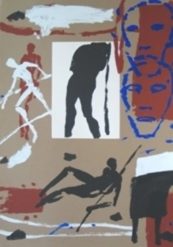 Литография Paladino - Sans titre