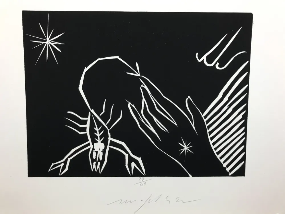 Гравюра Paladino - Scorpione