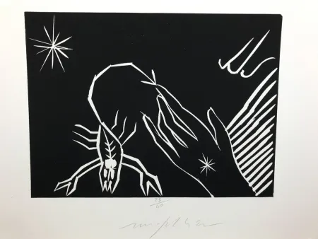 Гравюра Paladino - Scorpione