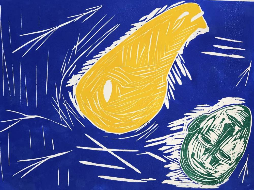 Гравюра На Дереве Paladino - Senza titolo