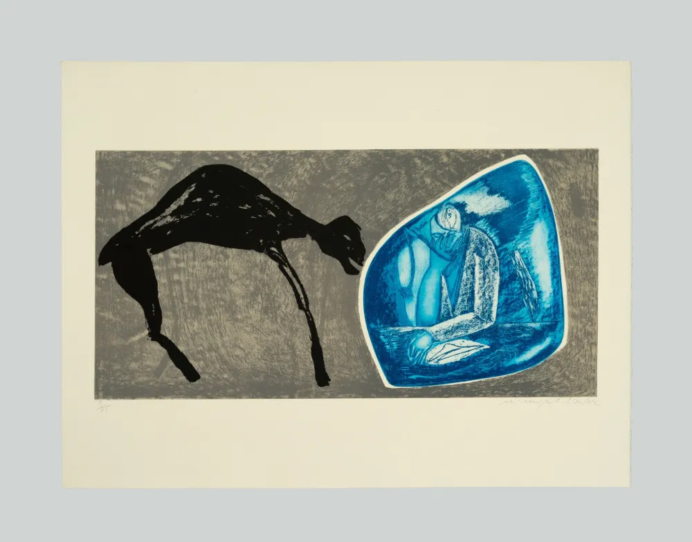 Литография Paladino - Senza titolo