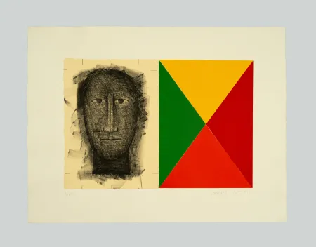 Литография Paladino - Senza titolo