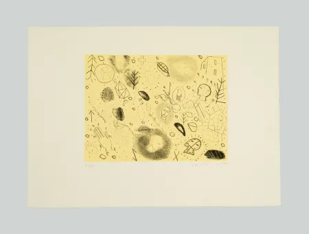 Литография Paladino - Senza titolo