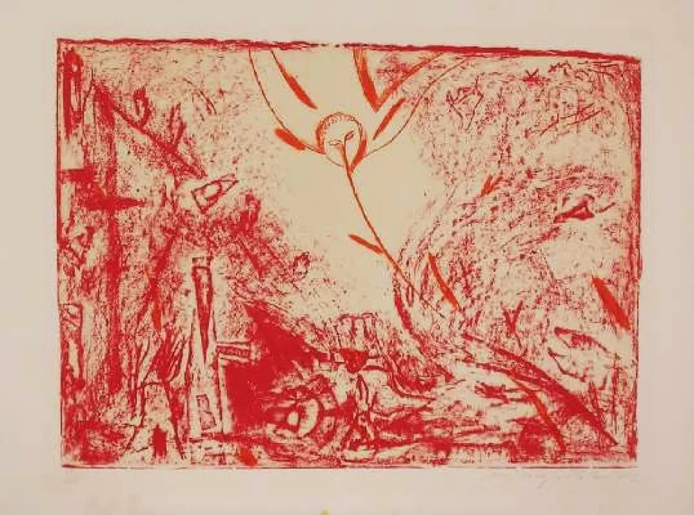 Гравюра Paladino - SENZA TITOLO