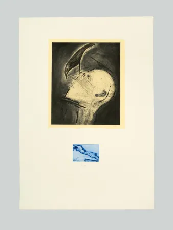 Офорт И Аквитанта Paladino - Senza titolo