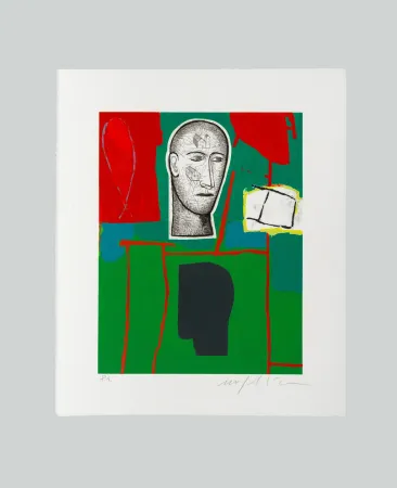 Гравюра Paladino - Senza titolo