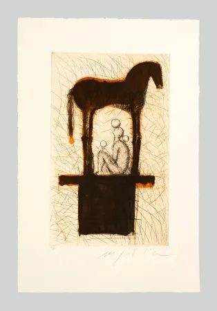 Акватинта Paladino - Viaggio (I)