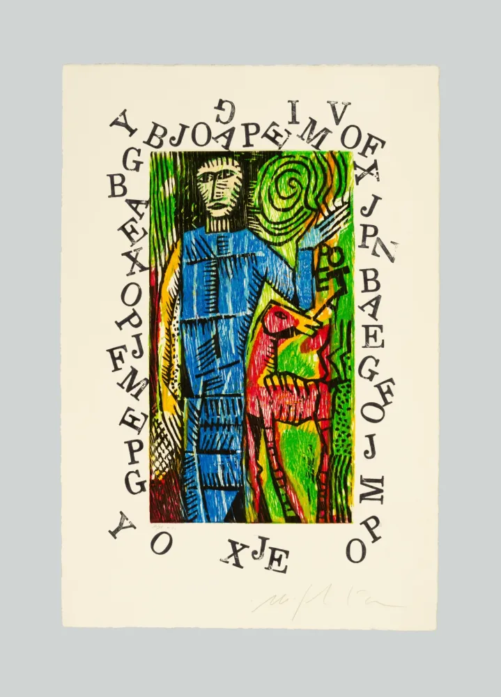 Акватинта Paladino - Viaggio (III)