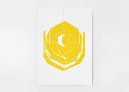 Литография Palazuelo - Emblema I (jaune)
